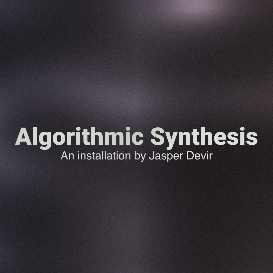 Algorithmic Synthesis